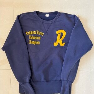 Richmond Braves Blue Sweater